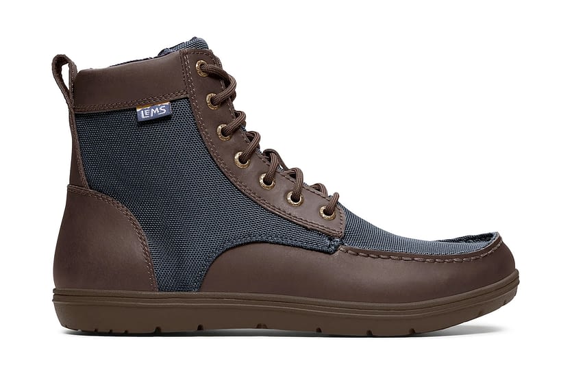lems boulder boot nylon navy stout